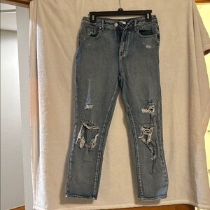 PacSun Classic Blue Denim Mom Jeans
